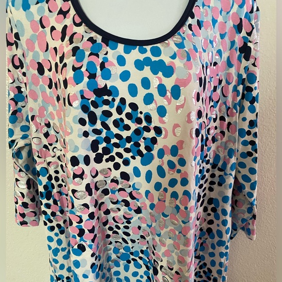 Women's Multicolor Patterned Top - Picture 5 of 6